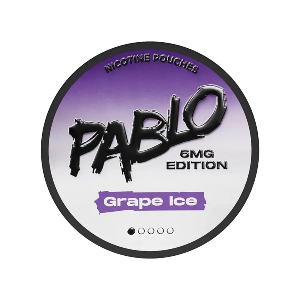 Pablo Grape Ice 6mg Edition Nicotine Pouches
