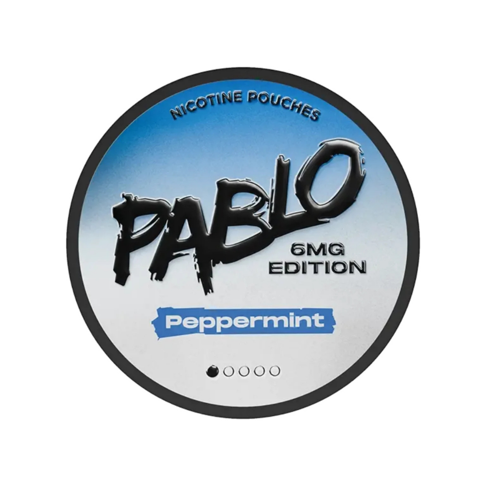 Pablo Peppermint 6mg Edition Nicotine Pouches