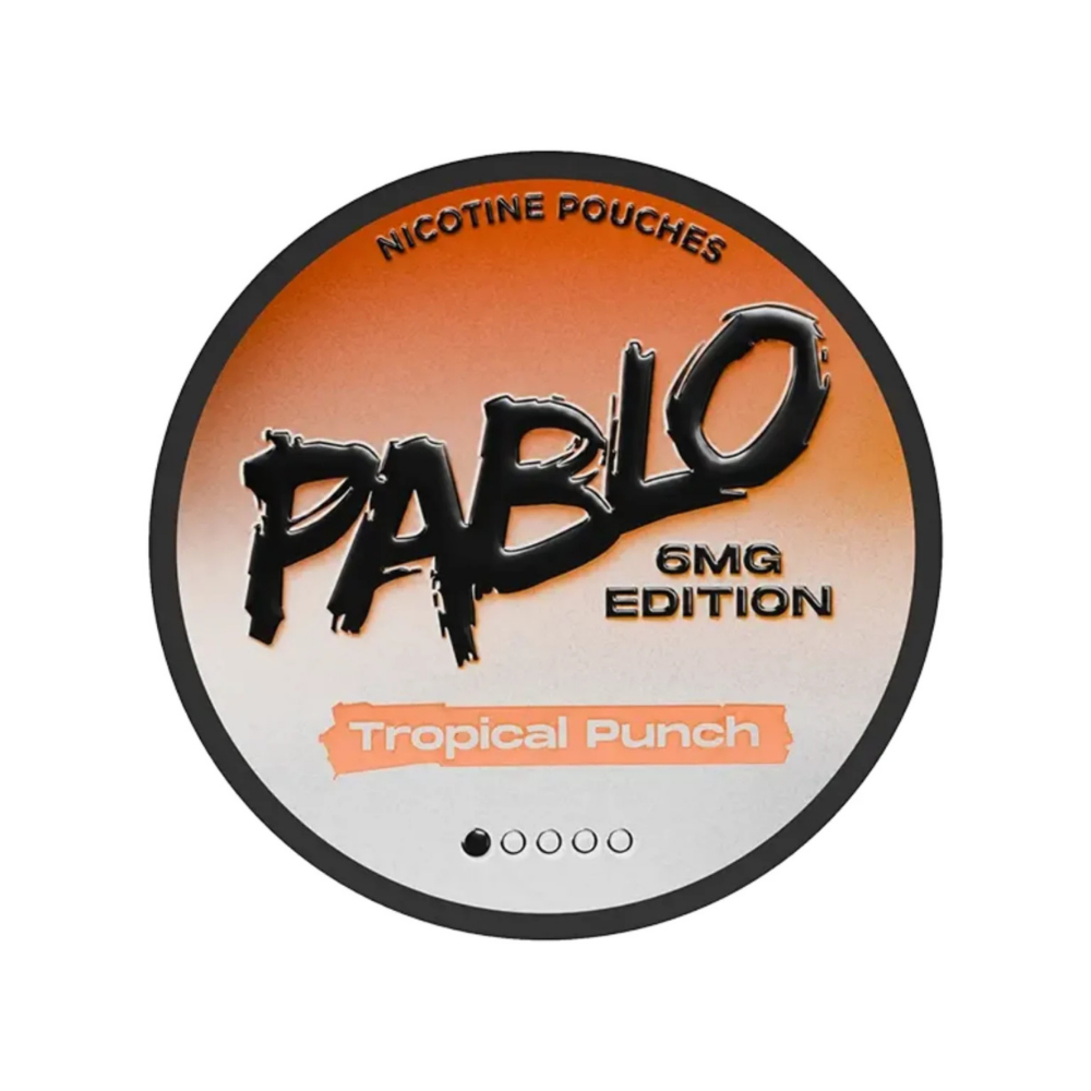 Pablo Tropical Punch 6mg Edition Nicotine Pouches