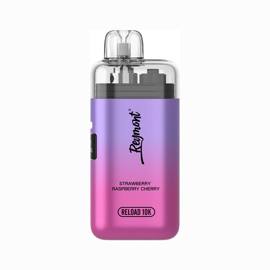 Reymont Pura Reload 10000 Strawberry Raspberry Cherry Disposable Vape