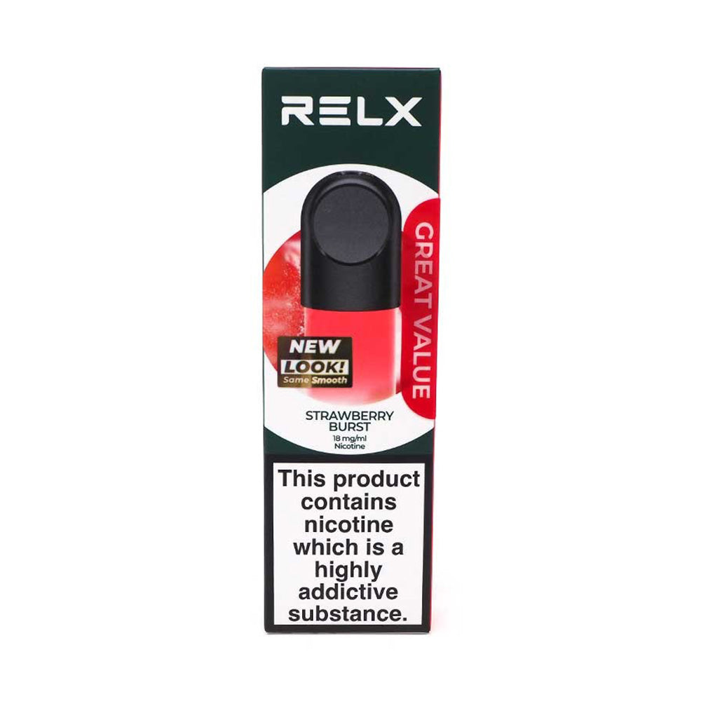 RELX Strawberry Burst Pods (2 Pack)