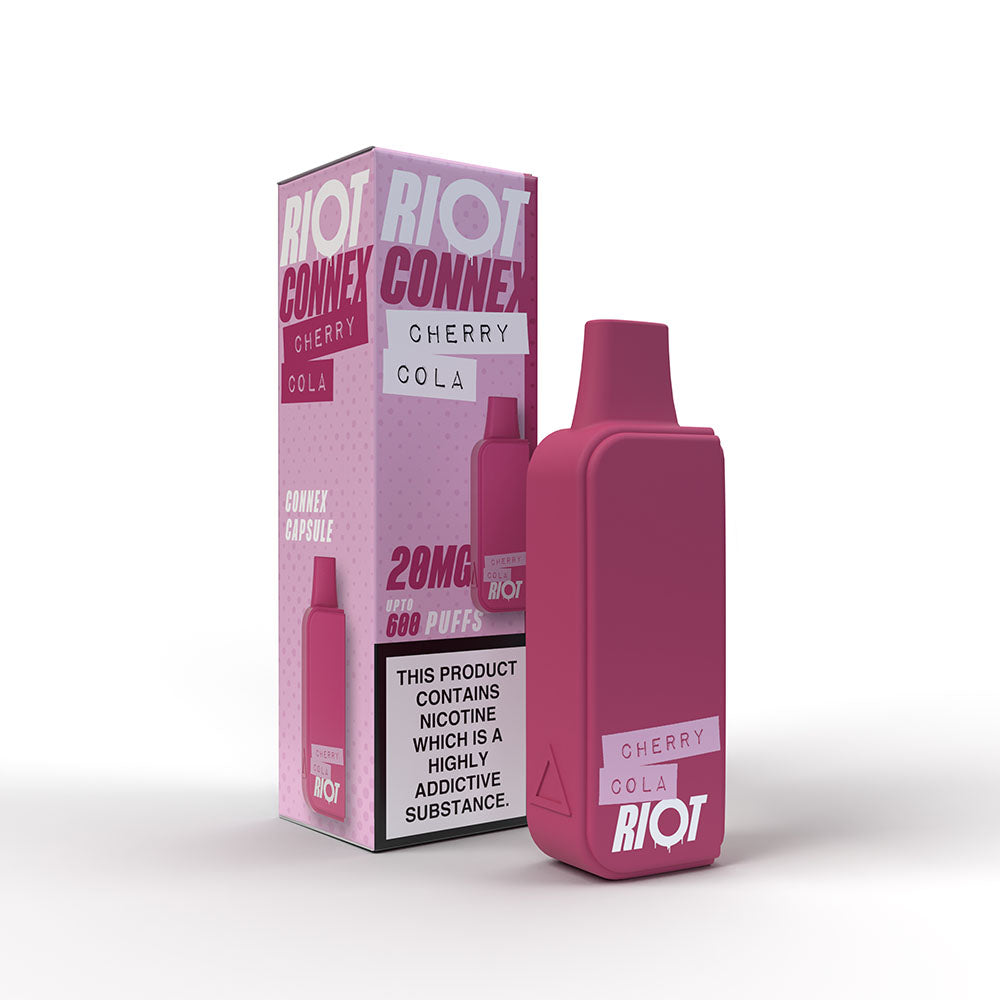 Riot Connex Capsule | Cherry Cola | Free UK Delivery Riot Connex Capsule | Cherry Cola | Free UK Delivery