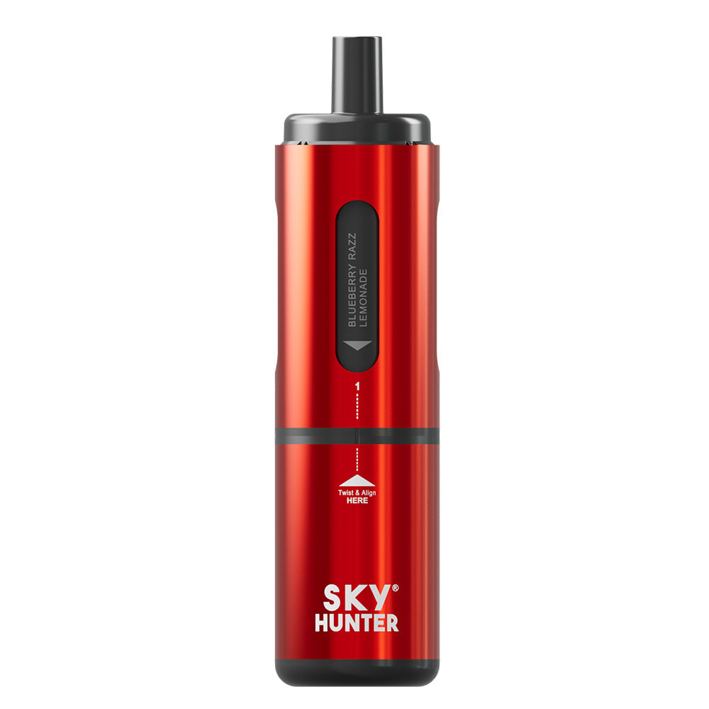 Sky Hunter 2400 Puff Pod Vape Kit Open