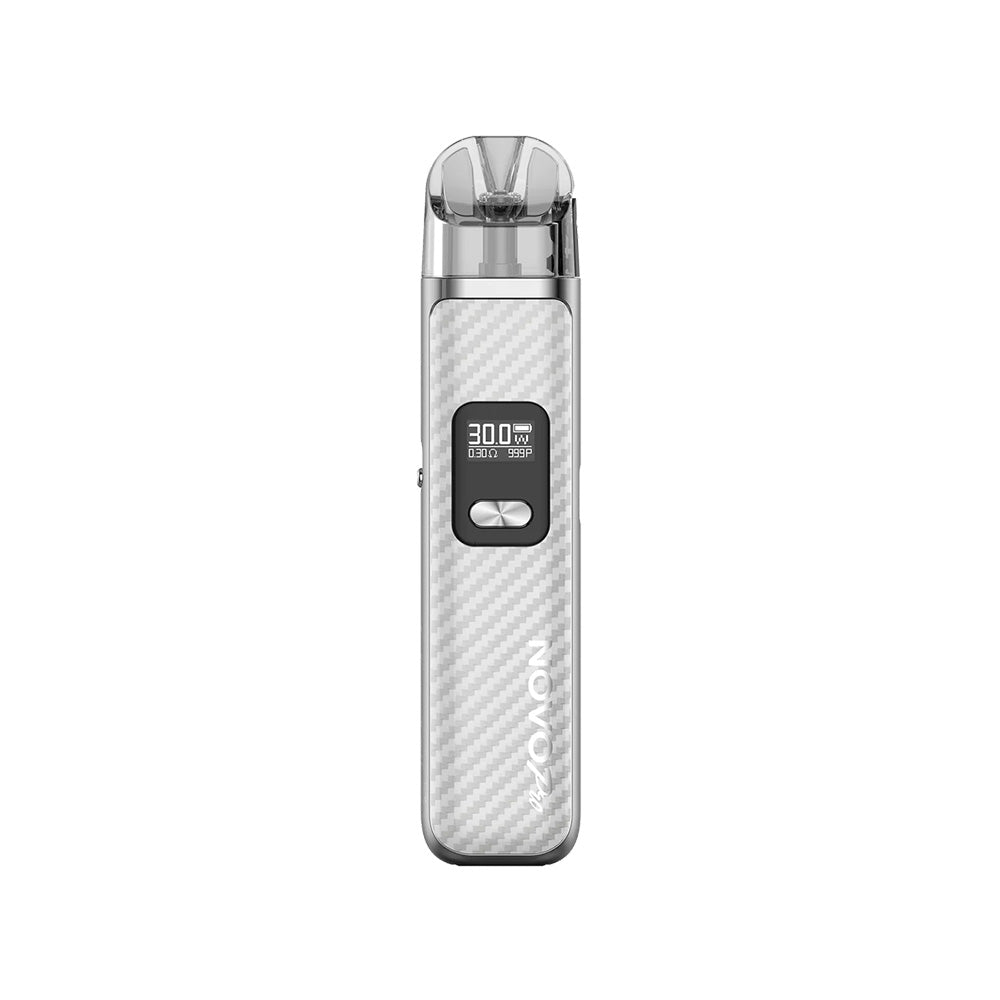 Smok Novo Pro Pod Vape Kit Silver Carbon Fibre