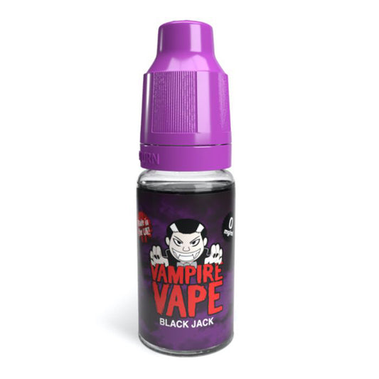 Vampire Vape Black Jack E Liquid 10ml
