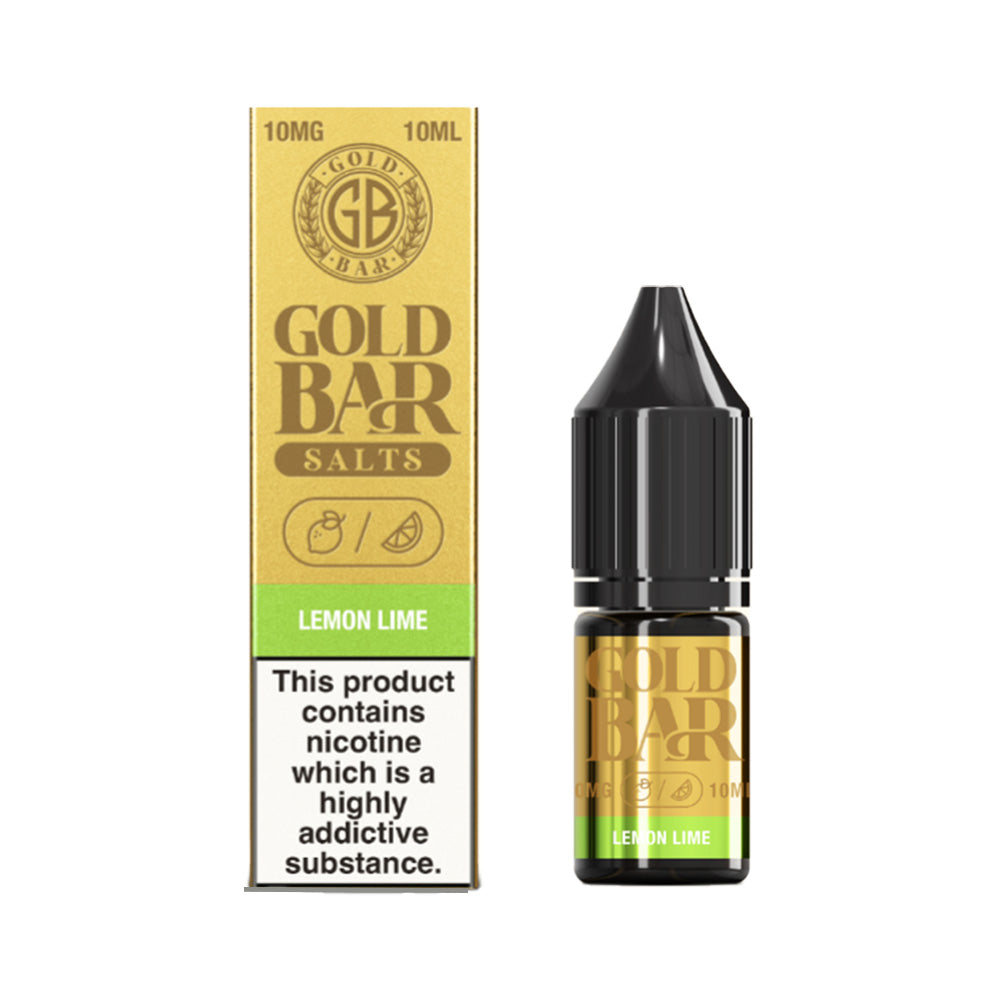 Gold Bar Salts Lemon Lime E Liquid 10ml