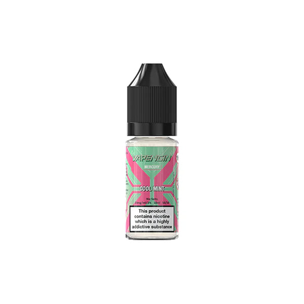 Vapengin Mercury Nic Salt E Liquid | Cool Mint | UK Made