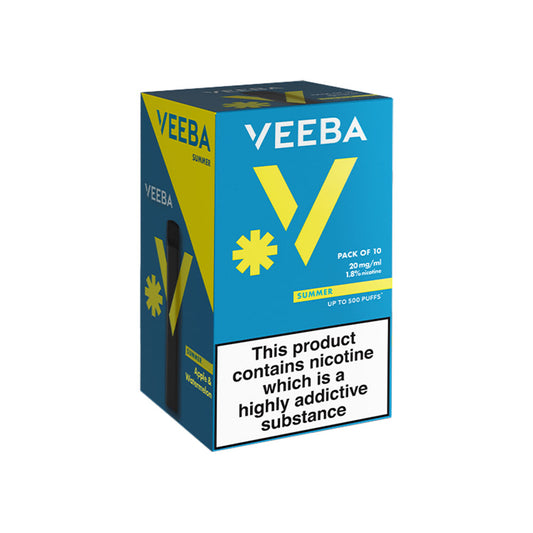 Veeba Summer Disposable Vape 10 Pack
