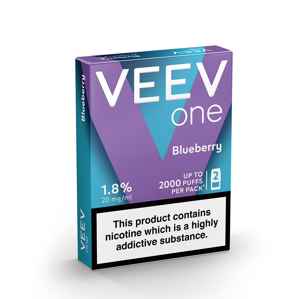VEEV One Blueberry Prefilled Vape Pods | Free UK Delivery VEEV One Blueberry Prefilled Vape Pods | Free UK Delivery