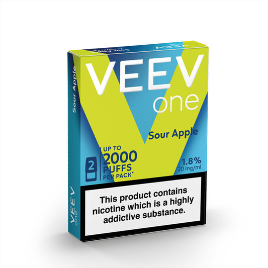 VEEV ONE Sour Apple Pods (2 Pack)