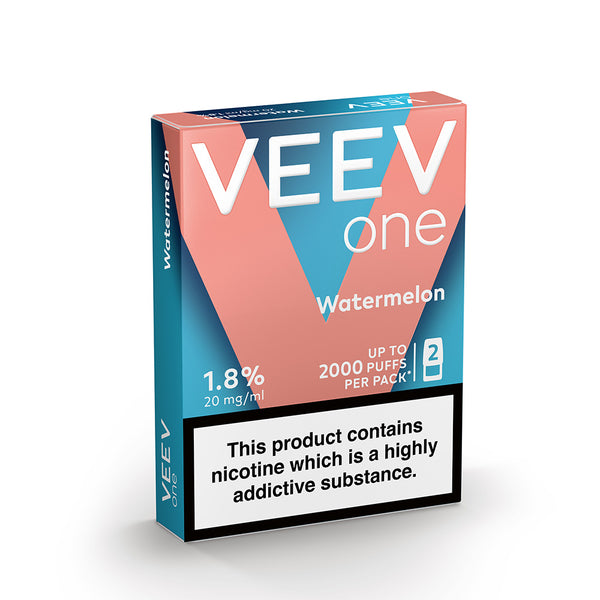 VEEV One Watermelon Prefilled Vape Pods | Free UK Delivery VEEV One Watermelon Prefilled Vape Pods | Free UK Delivery