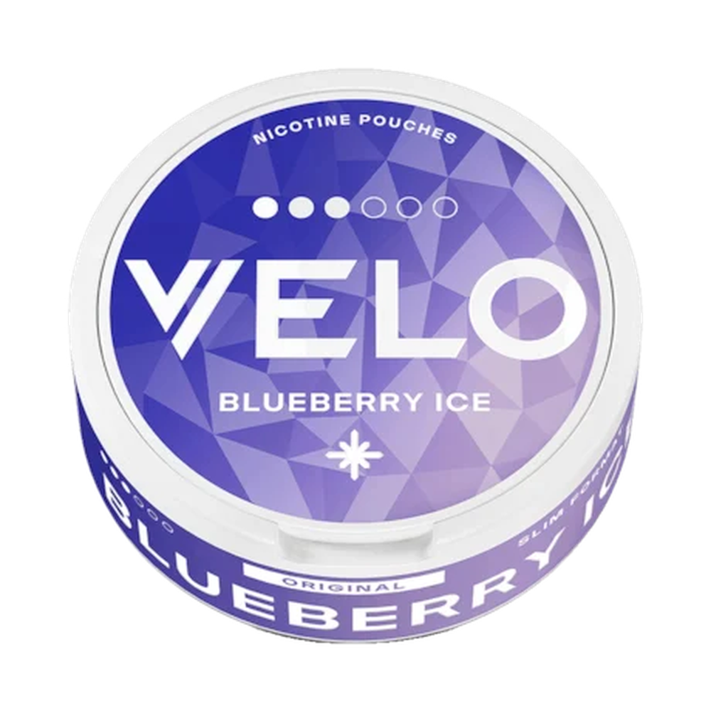 Velo Blueberry Ice 8mg Nicotine Pouches