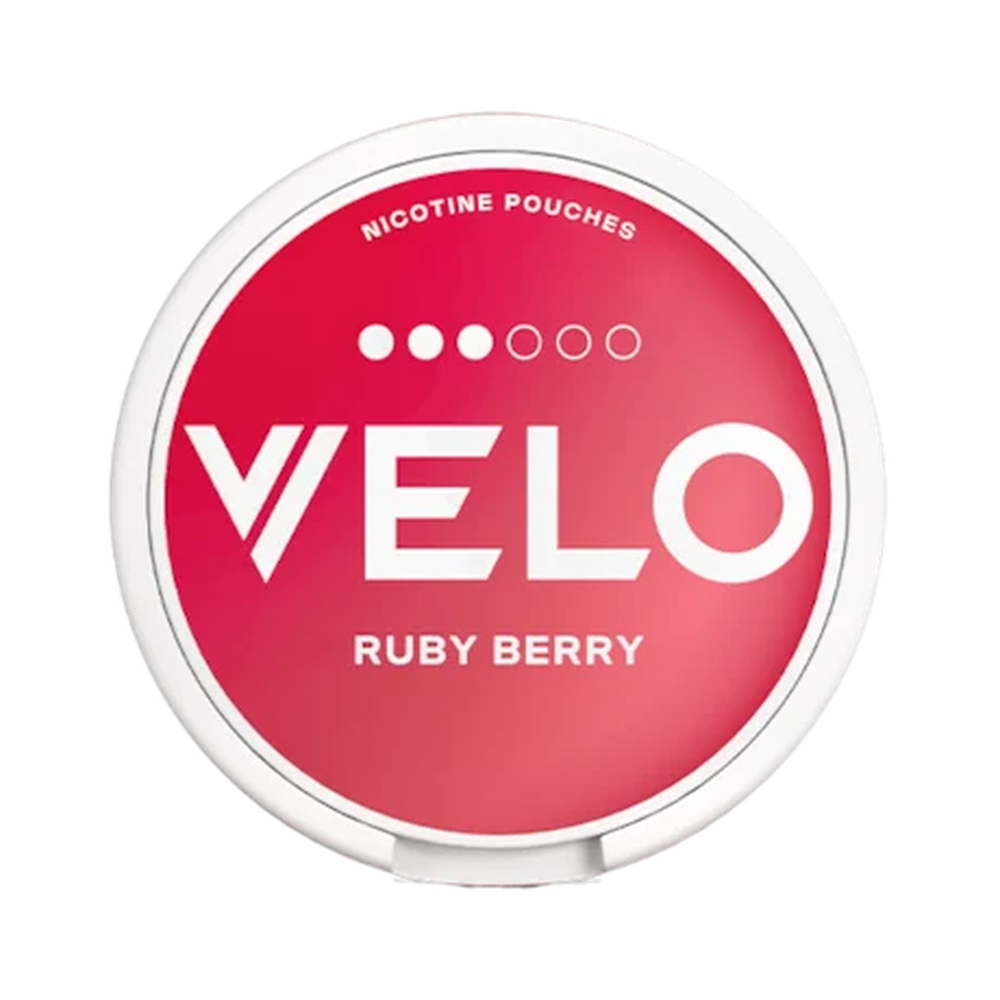 Velo Ruby Berry 10mg Nicotine Pouches