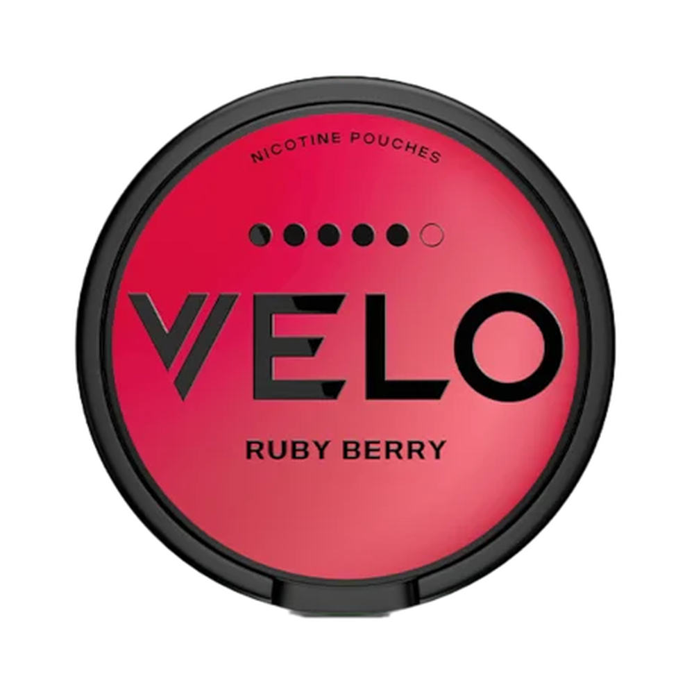 Velo Ruby Berry 14mg Nicotine Pouches