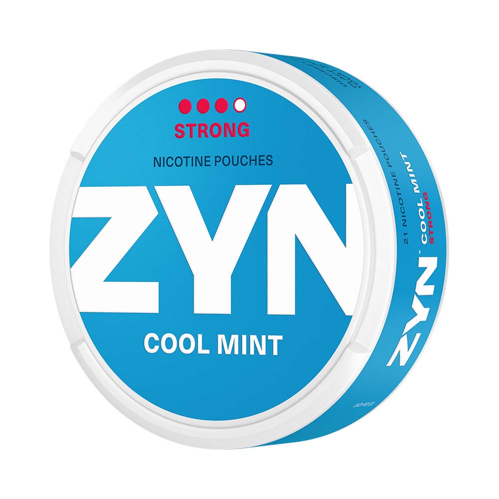 ZYN Cool Mint Nicotine Pouches Strong Slim