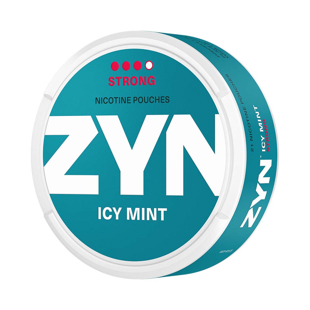 ZYN Icy Mint Nicotine Pouches Strong