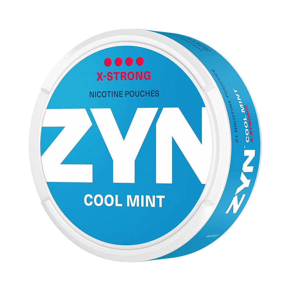 ZYN Cool Mint Nicotine Pouches X Strong Slim