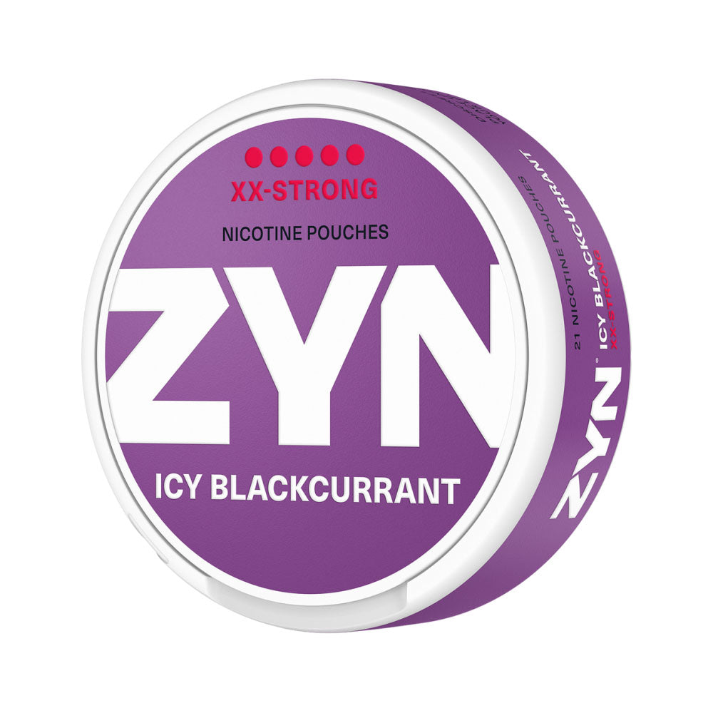 ZYN Icy Blackcurrant Nicotine Pouches XX Strong