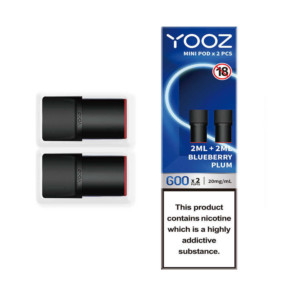 YOOZ Mini Blueberry Plum Pods (2 Pack)