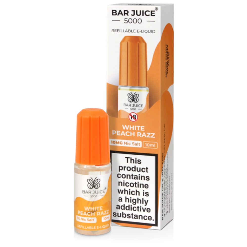 Bar Juice 5000 White Peach Razz E Liquid 10ml