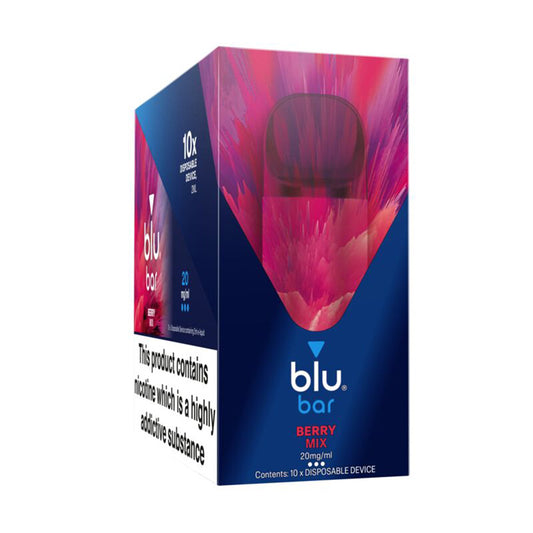 Blu Bar Berry Mix 10 Pack