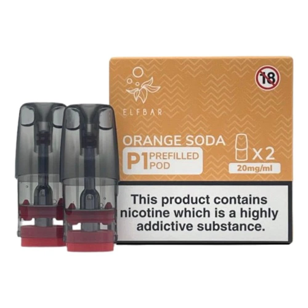 Elf Bar Mate P1 Orange Soda Pods (2 Pack)