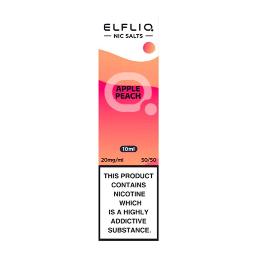 Elf Bar ElfLiq Apple Peach E Liquid 10ml