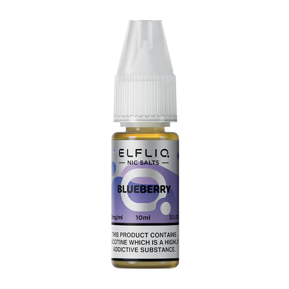 Elf Bar ElfLiq Blueberry E Liquid 10ml | 5 For 10 Elf Bar ElfLiq Blueberry E Liquid 10ml | 5 For 10