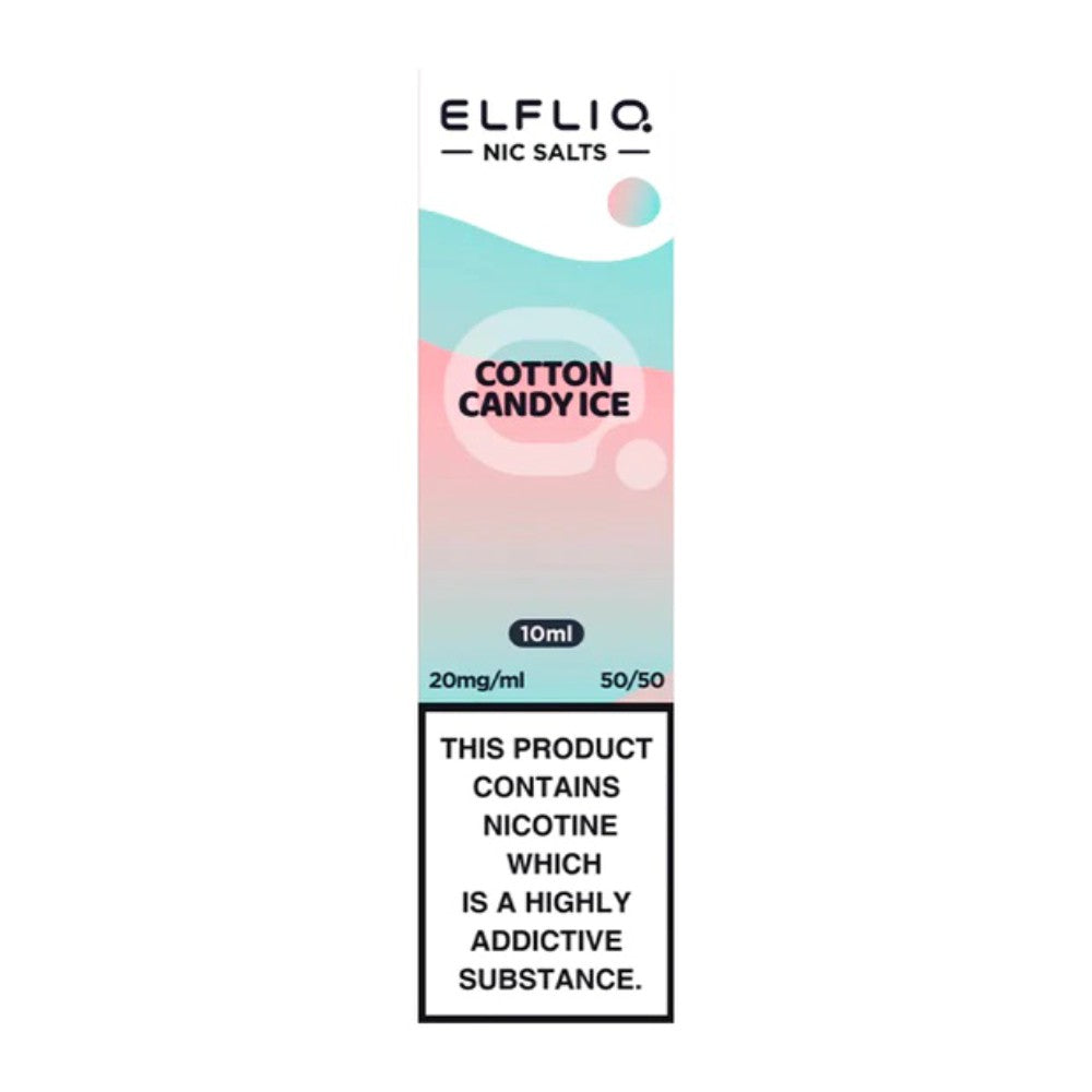 Elf Bar ElfLiq Cotton Candy Ice E Liquid 10ml