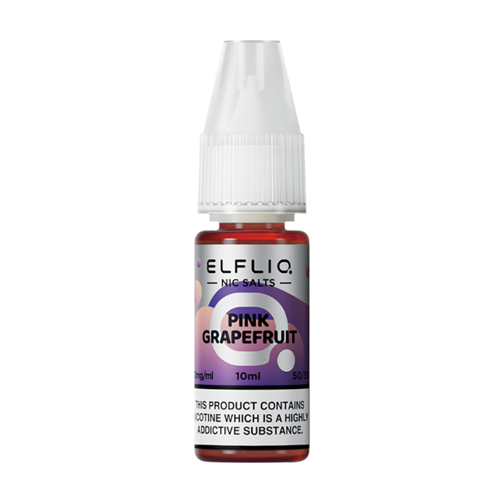 Elf Bar ElfLiq Pink Grapefruit E Liquid 10ml | 5 For 10 Elf Bar ElfLiq Pink Grapefruit E Liquid 10ml | 5 For 10