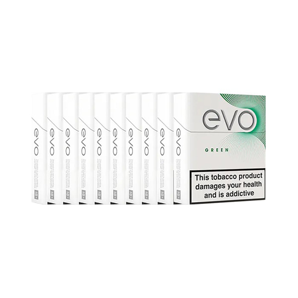 Ploom Evo Green Tobacco Sticks - 10 packs