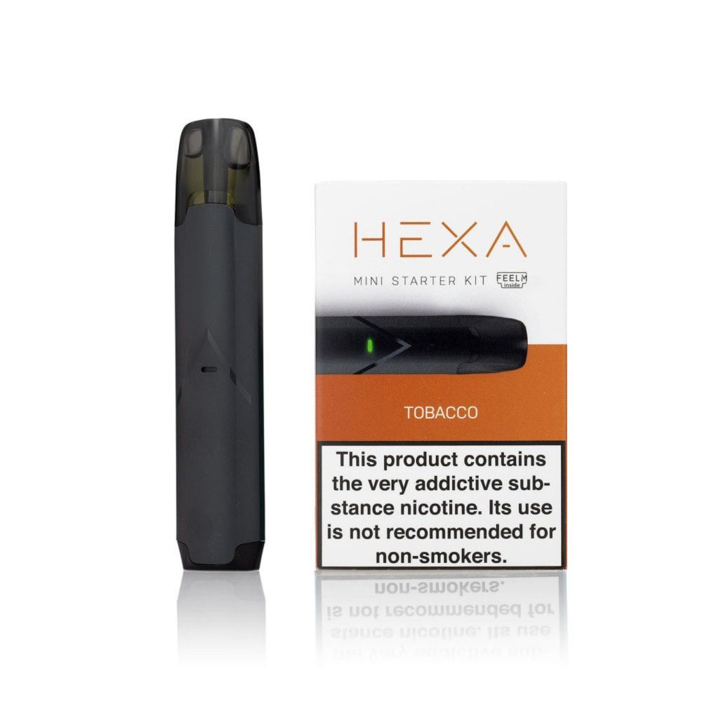 Hexa Mini Pod Vape Starter Kit Tobacco