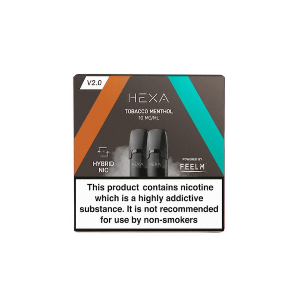 HEXA V2.0 Tobacco Menthol Pods (2 Pack)