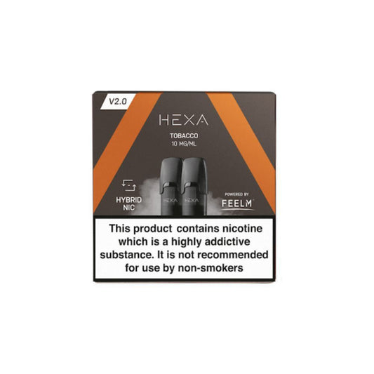 HEXA V2.0 Tobacco Pods (2 Pack)