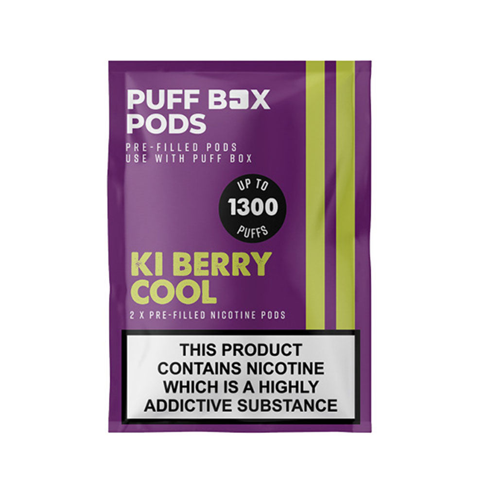 JAC Vapour Puff Box Ki Berry Cool Pod Refill (2 Pack)