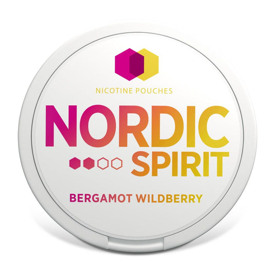 Nordic Spirit Bergamot Wildberry Nicotine Pouches 6mg Regular