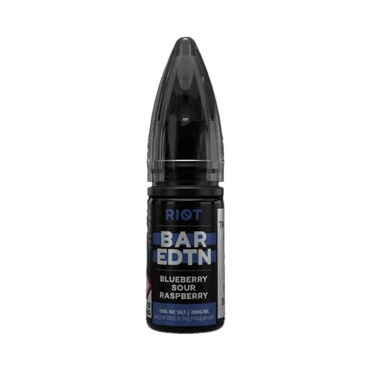Riot Squad Bar Edition Blueberry Sour Raspberry E Liquid 10ml