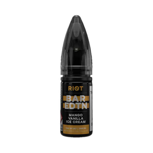 Riot Squad Bar Edition Mango Vanilla E Liquid 10ml