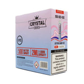 SKE Crystal Bar Cotton Candy Ice - 10 Pack