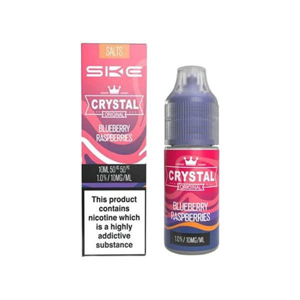 SKE Crystal Nic Salt Blueberry Raspberries | 5 For 10