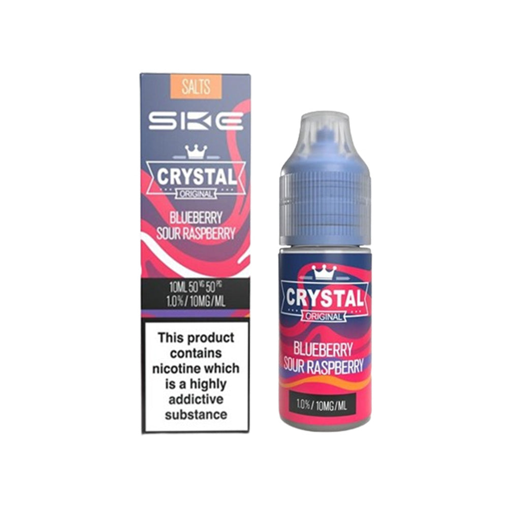 SKE Crystal Salts Blueberry Sour Raspberry E Liquid 10ml