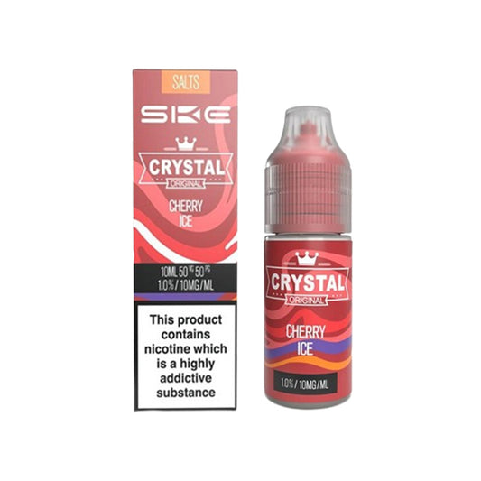 SKE Crystal Salts Cherry Ice E Liquid 10ml