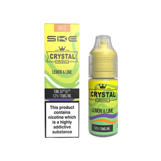 SKE Crystal Salts Lemon & Lime E Liquid 10ml