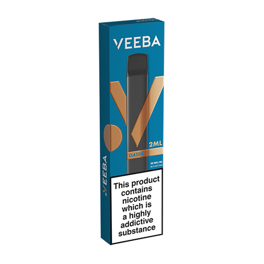 Veeba Classic Disposable Vape side front box