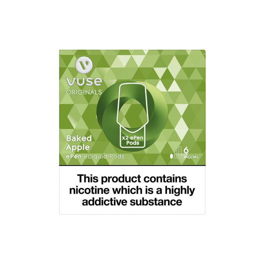 Vuse ePen Caps Baked Apple Pods (2 Pack)