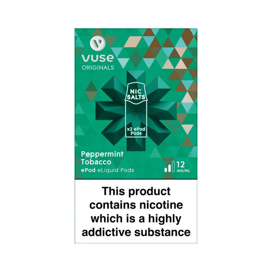 Vuse ePod 2 Cartridges vPro Peppermint Tobacco (2 Pack)