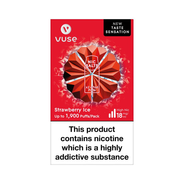 Vuse Epod Pods Vpro Strawberry Ice (2 Pack) Vuse Epod Pods Vpro Strawberry Ice (2 Pack)
